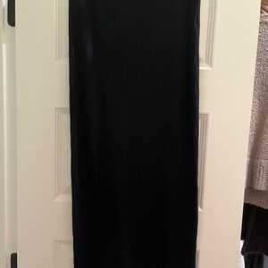 Abercrombie & Fitch Black Maxi Pencil Skirt for Cocktail